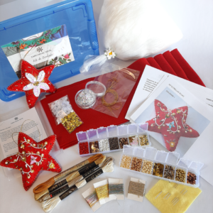 Kit Navidad Estrellas Rojas