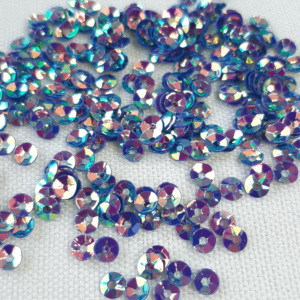 Lentejuelas Copa Morado Tornasol 4mm