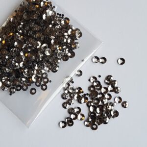 Lentejuelas Copa Gris Acero 3mm