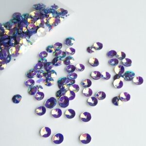 Lentejuelas Copa Morado Tornasol 4mm