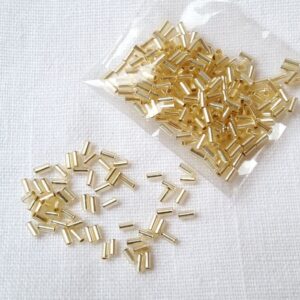 Canutillo Miyuki Dorado Champaña 3mm