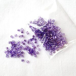 Canutillo Miyuki Morado 2mm