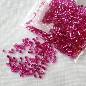 Mostacillas Matsuno Fucsia 1mm