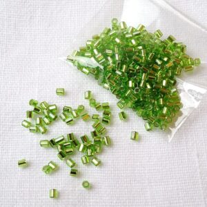 Canutillo Miyuki Verde 2mm