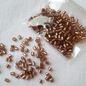 Canutillo Miyuki Café Cobre 2mm