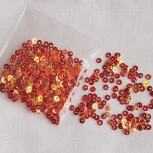 Lentejuelas Durazno Tornasol 3mm