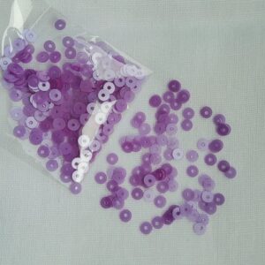 Lentejuelas Morado Gloss 4mm