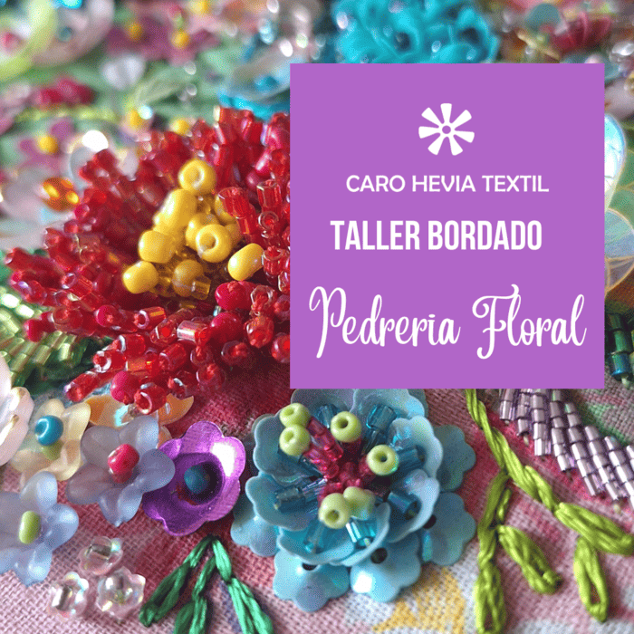 Mi Jardín Zen - Taller Bordado Floral - 2 sesiones online - Imagen 5