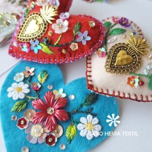 Taller de Corazones Navidad sin Kit-presencial 13 dic