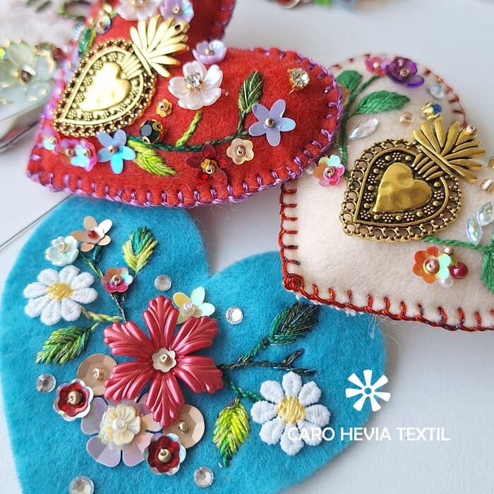 Taller de Corazones Navidad sin Kit-presencial 13 dic - Imagen 2
