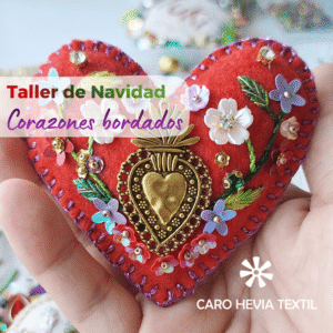 Taller de Corazones Navidad sin Kit-presencial 13 dic