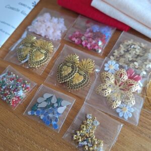 Set Corazones Navidad